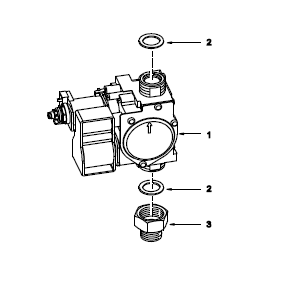 Cuerpo de gas para Calentador de Agua a Gas Junkers 7702431646
