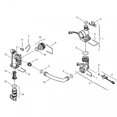 Hidrogenerador para Calentador de Agua a Gas Junkers 7701331603