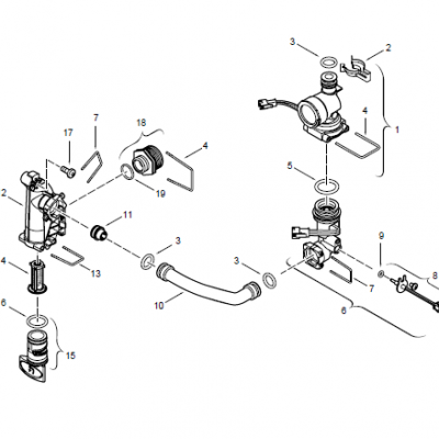 Hidrogenerador para Calentador de Agua a Gas Junkers 7701431519
