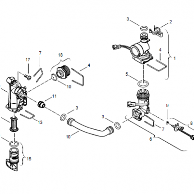 Hidrogenerador para Calentador de Agua a Gas Junkers 7702431634