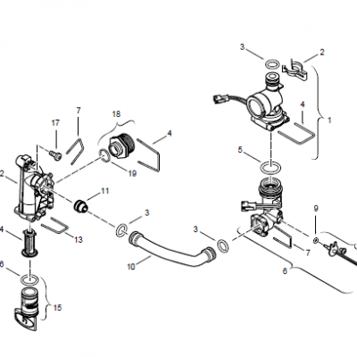 Hidrogenerador para Calentador de Agua a Gas Junkers 7702431644