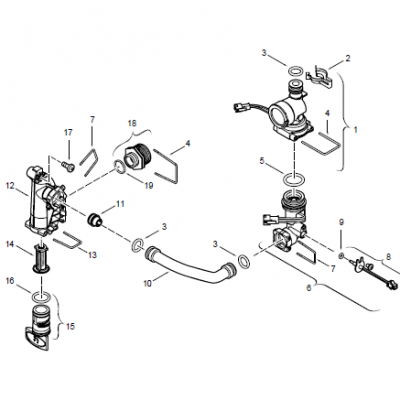 Hidrogenerador para Calentador de Agua a Gas Junkers 7703431731